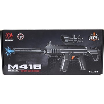 Automatic Pellet Gun, Camouflage Design with Scope 17X38cm