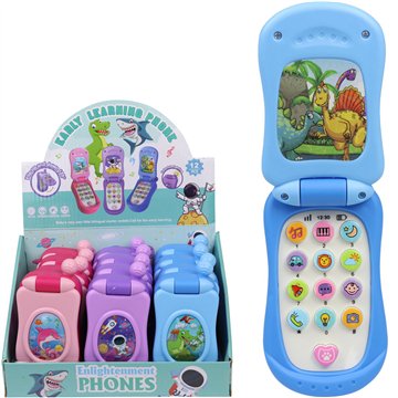 Kids Toy Flip Phone with Sound & Light (12)