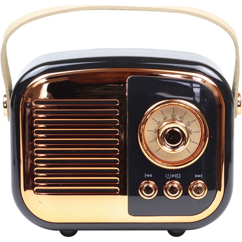 Retro Bluetooth Speaker with FM Radio Retro Bluetooth Speaker with FM Radio