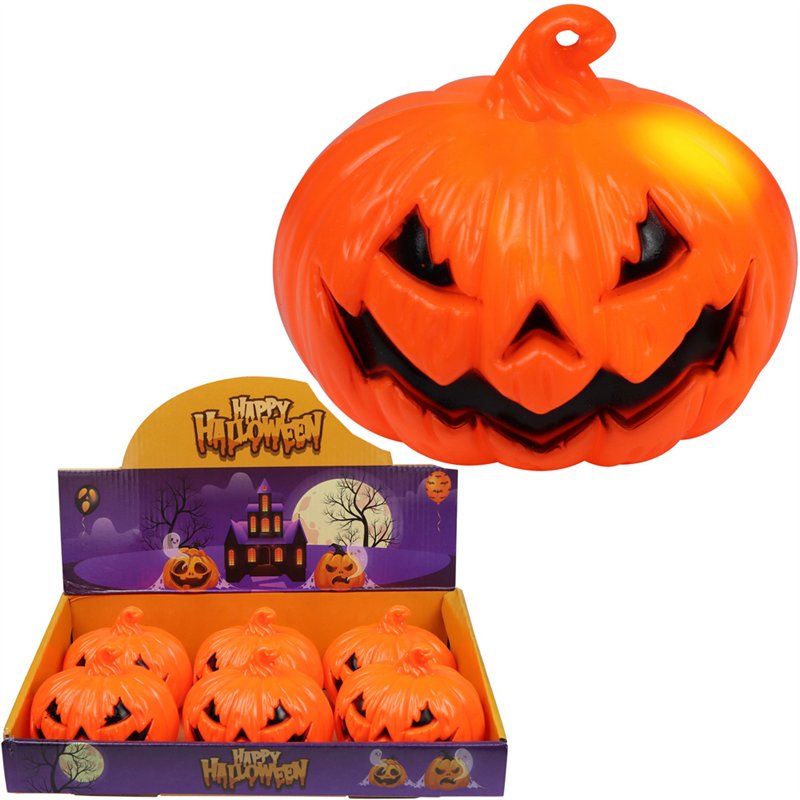Halloween LED Pumpkin Light Decoration Ø10cm (6) Halloween LED Pumpkin Light Decoration Ø10cm (6)
