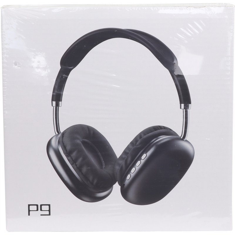 Wireless Bluetooth Headphones-Black Wireless Bluetooth Headphones-Black