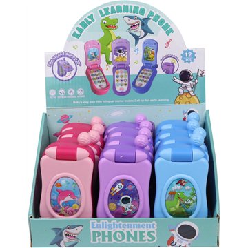 Kids Toy Flip Phone with Sound & Light (12)