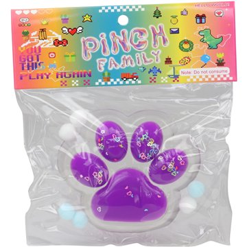 Paw Print with Glitter Stress Relief Toy (8)