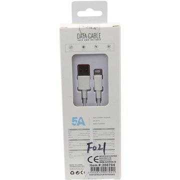 EZRA USB to Lightning Data Cable, 5A Fast Charging (10)