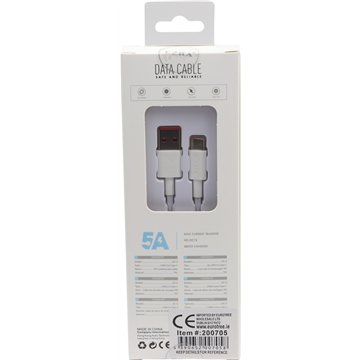 EZRA USB to Type-C Data Cable, 5A Fast Charging (10)
