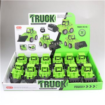 Mini Construction Vehicles Set (Green) (12)