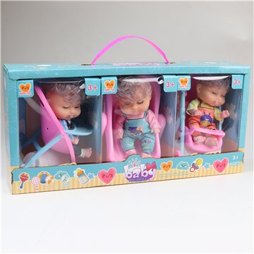 Baby Doll Set – Trio with Accessories (3)