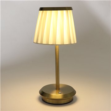 Rechargeable Fabric LED Bedside Lamp – Warm Light