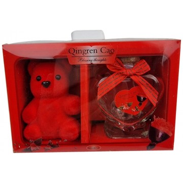 Red Bear & Flashing Bottle...