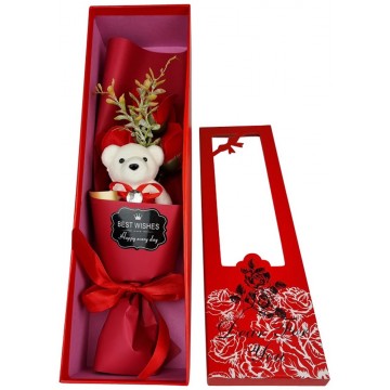 Red Rose & Bear Gift Set...