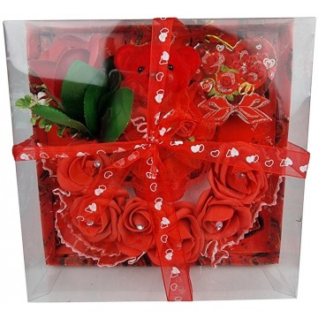 Red Bear & Rose Gift Set...
