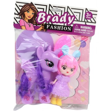 Mini Princess Doll & Pony...