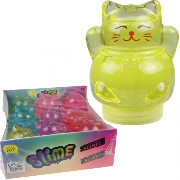 Lucky Cat Crystal Slime Pot...
