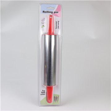Stainless Steel rolling pin 35cm