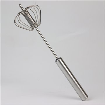 Semi-Automatic Stainless Steel Whisk H27cm