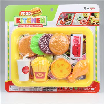 Happy Kitchen Burger Party Kit 27X29cm