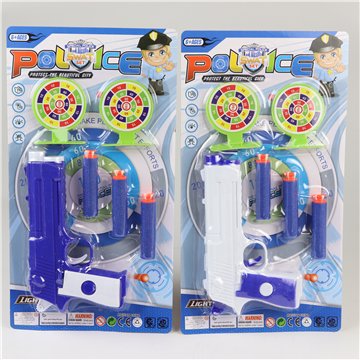 Police Target Set 15X29cm