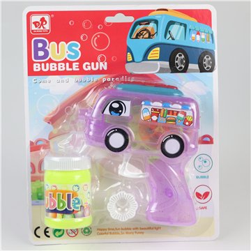 Bus Bubble Blaster With Light 19X22cm
