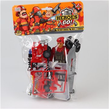 City Fire Rescue Hero Set 20X29cm