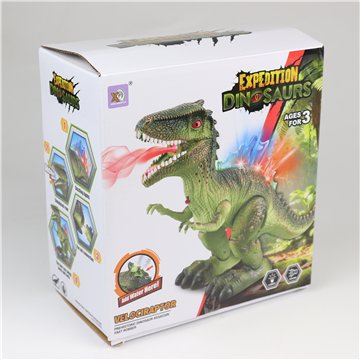 Walking Spray Dinosaur – Light & Sound 22cm