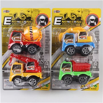 Construction Truck Toy Set 12X21cm