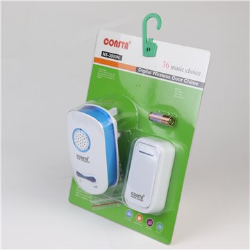 Digital Wireless Door Chime-Plug in