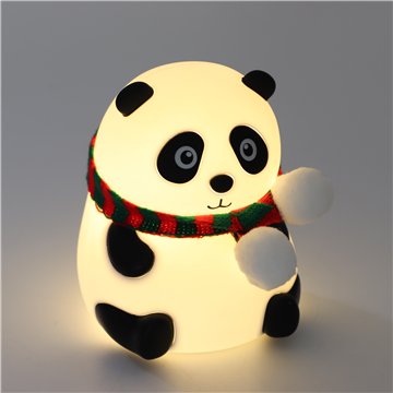 Rechargeable Panda LED Night Light 11X14cm