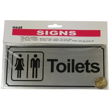 9*20cm Toilets Sign