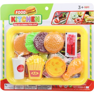Happy Kitchen Burger Party Kit 27X29cm