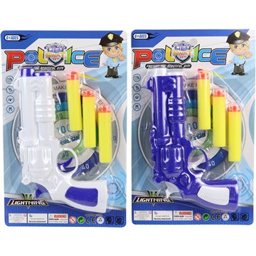 Police Revolver Blaster 13X22cm