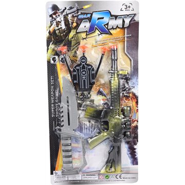 Tactical Army Weapon Set 43X21cm