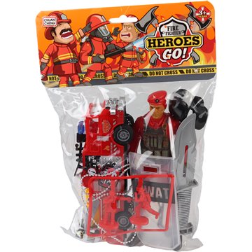 City Fire Rescue Hero Set 20X29cm