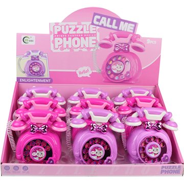 Classic Dial Phone Toy for Kids 8X13cm (9)