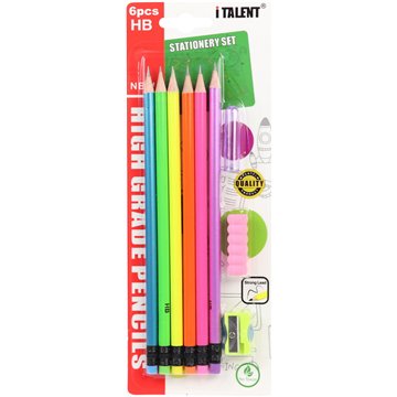 6+3 HB Pencils Set