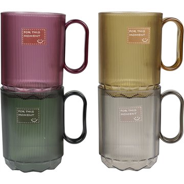Plastic Mug 8X10cm