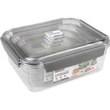 4PCs Food Containers with Lids