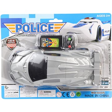 Wired Remote Control Police Car 9X20cm