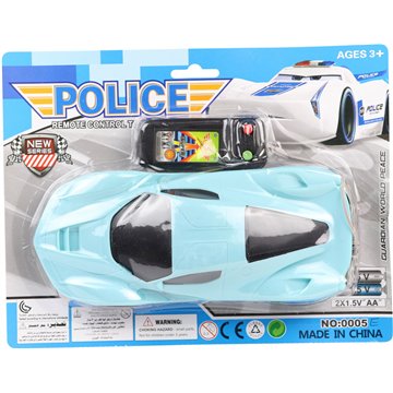 Wired Remote Control Police Car 9X20cm