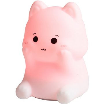 Rechargeable Cat LED Night Light 10cm