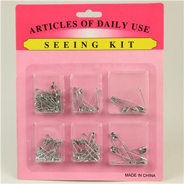 125Pcs Safety Pins Set (12)