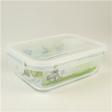 Glass Food Containers with Lids 630ml