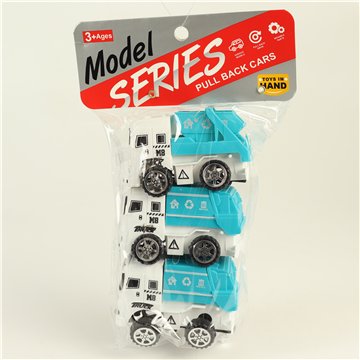 Mini Garbage Truck Set 16X25cm
