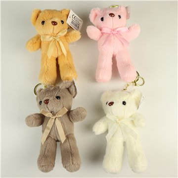 Plush Animal Keychain-Bear
