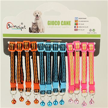 Reflective Cat Collar with Bell (12)