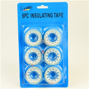 6 PcsTransparent Tape 20mX1.8cm