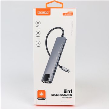 8 In 1 Docking Station