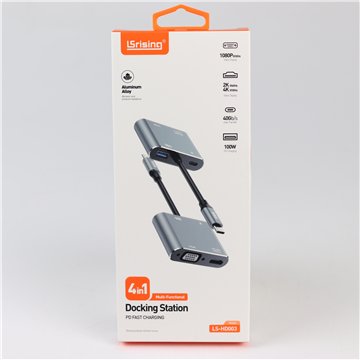 4 In 1 Docking Station