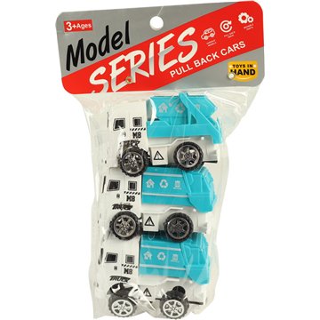 Mini Garbage Truck Set 16X25cm