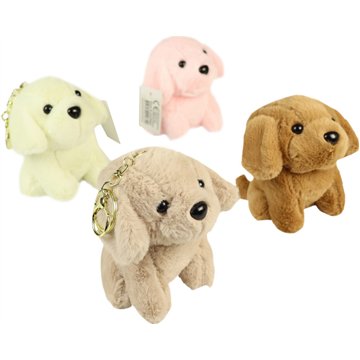 Plush Animal Keychain-Dog 8X13cm