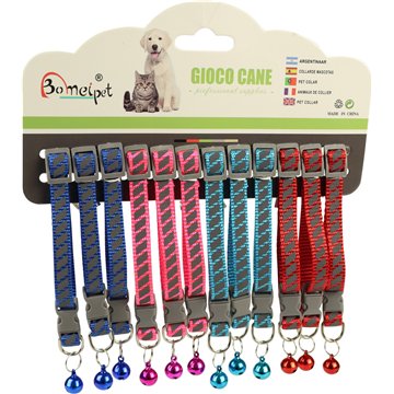 Reflective Cat Collar with Bell (12)